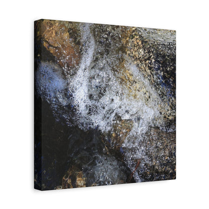 Liquid Stone - Unique Frameless Canvas Wall Art - Art By Earth