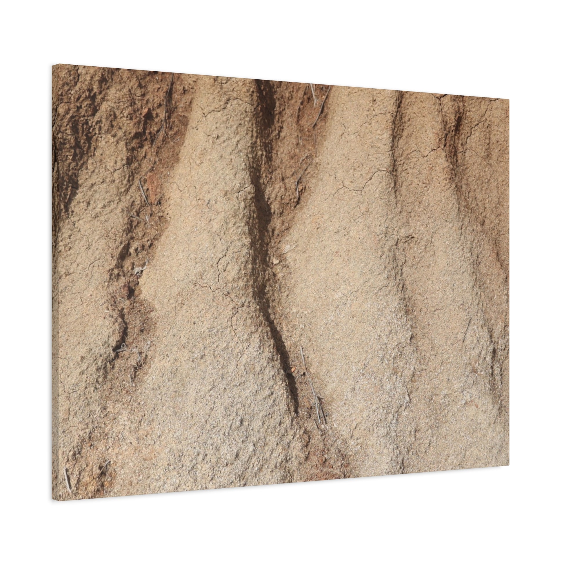 Weathered Earth - Unique Frameless Canvas Wall Art - Art By Earth