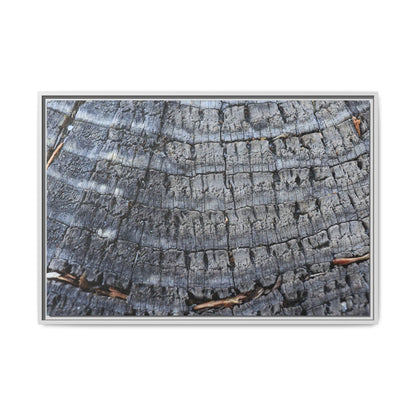 Charred Memories - Unique Stretched Canvas Wall Art - Art By Earth