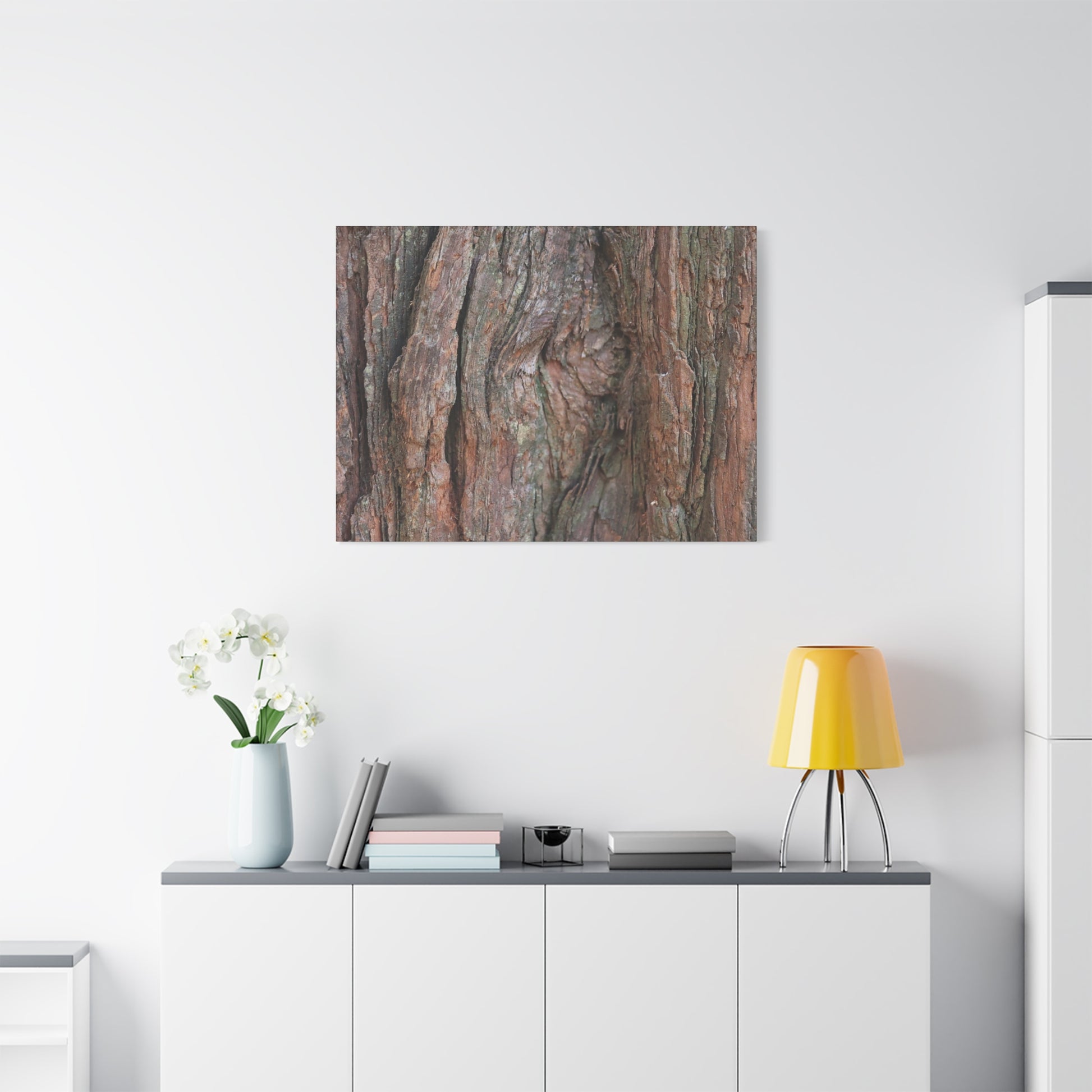 Rustic Embrace - Unique Frameless Canvas Wall Art - Art By Earth