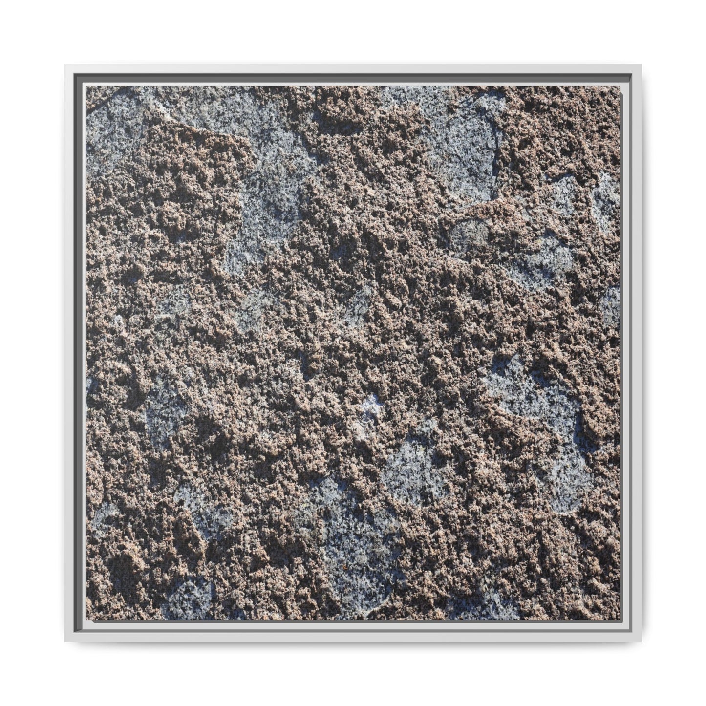 Textured Ground - Unique Stretched Canvas Wall Art