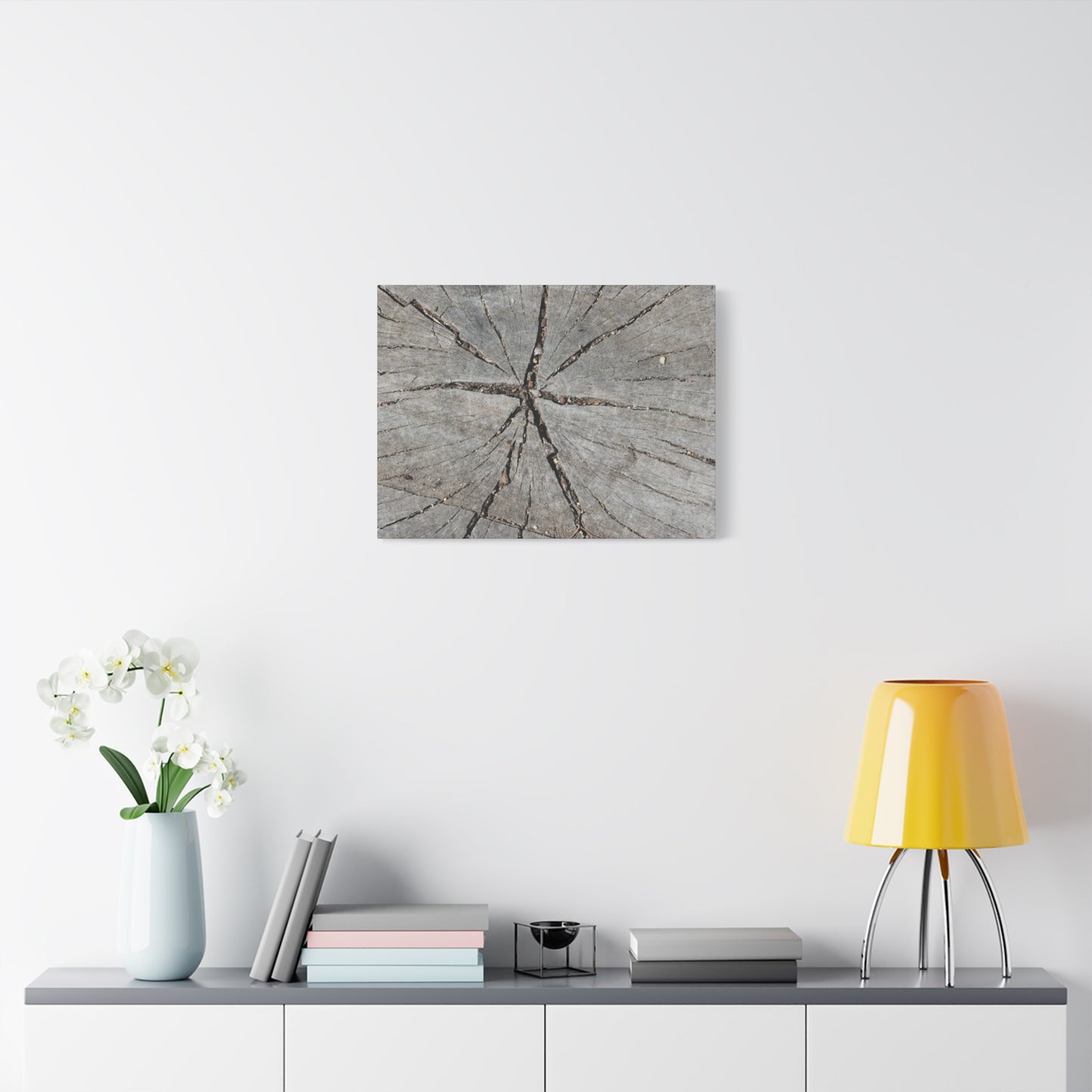 Cracked Chronicle - Unique Frameless Canvas Wall Art - Art By Earth