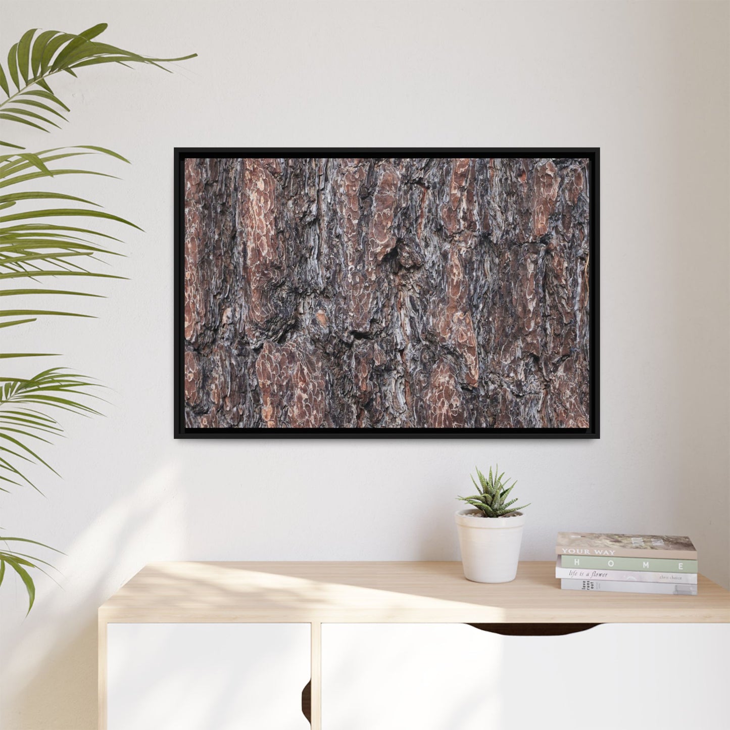 Echoes of Wood - Unique Stretched Canvas Wall Art