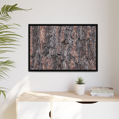 Echoes of Wood - Unique Stretched Canvas Wall Art
