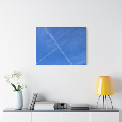 Crossing Paths - Unique Frameless Canvas Wall Art - Art By Earth