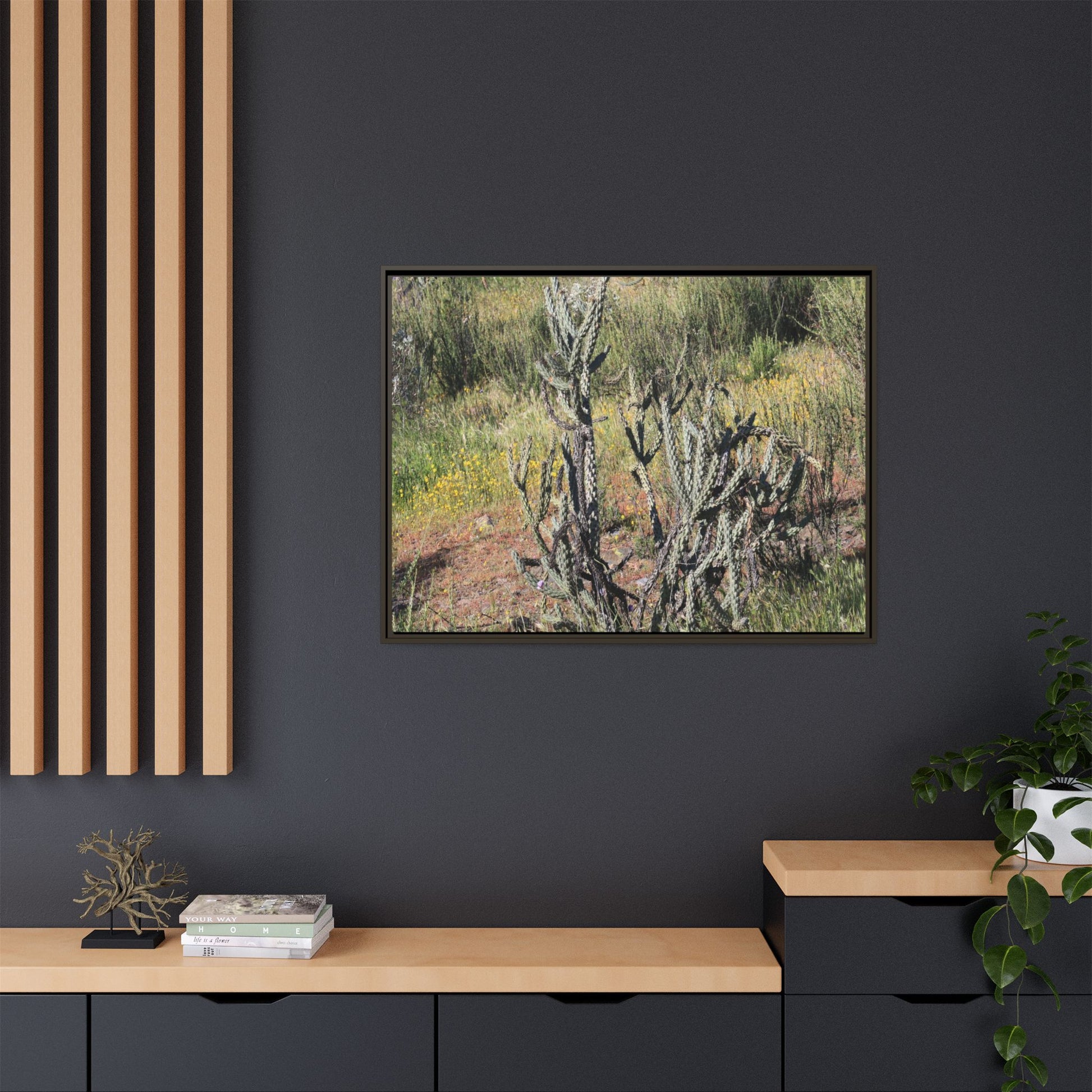 Wildflower Meadow - Unique Stretched Canvas Wall Art - Art By Earth