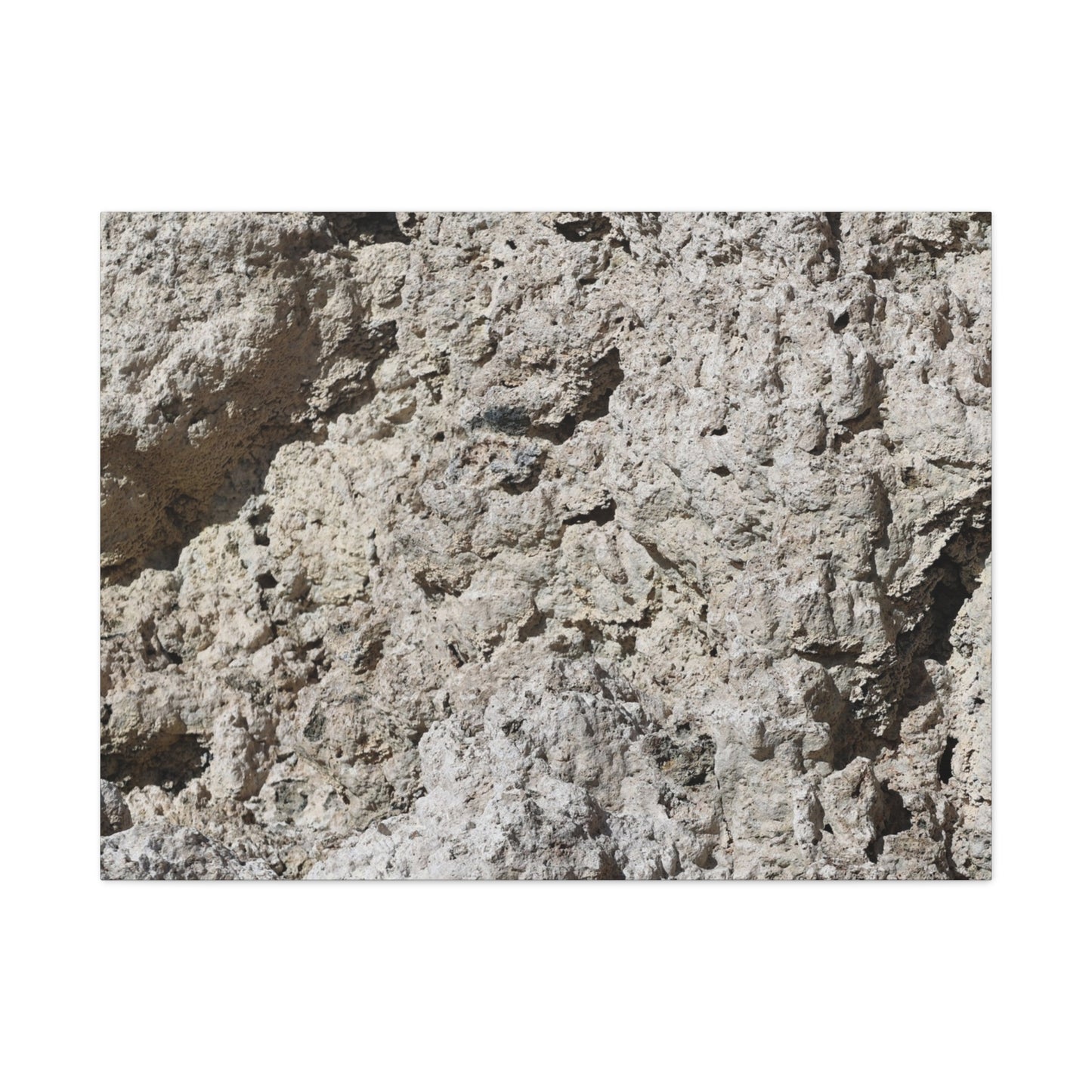 Limestone Symphony - Unique Frameless Canvas Wall Art