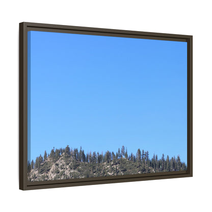 Blue Silence - Unique Stretched Canvas Wall Art