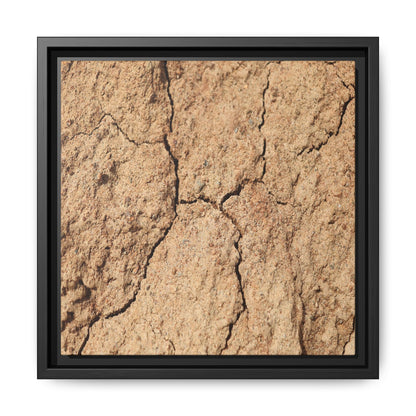 Parched Land - Unique Stretched Canvas Wall Art - Art By Earth