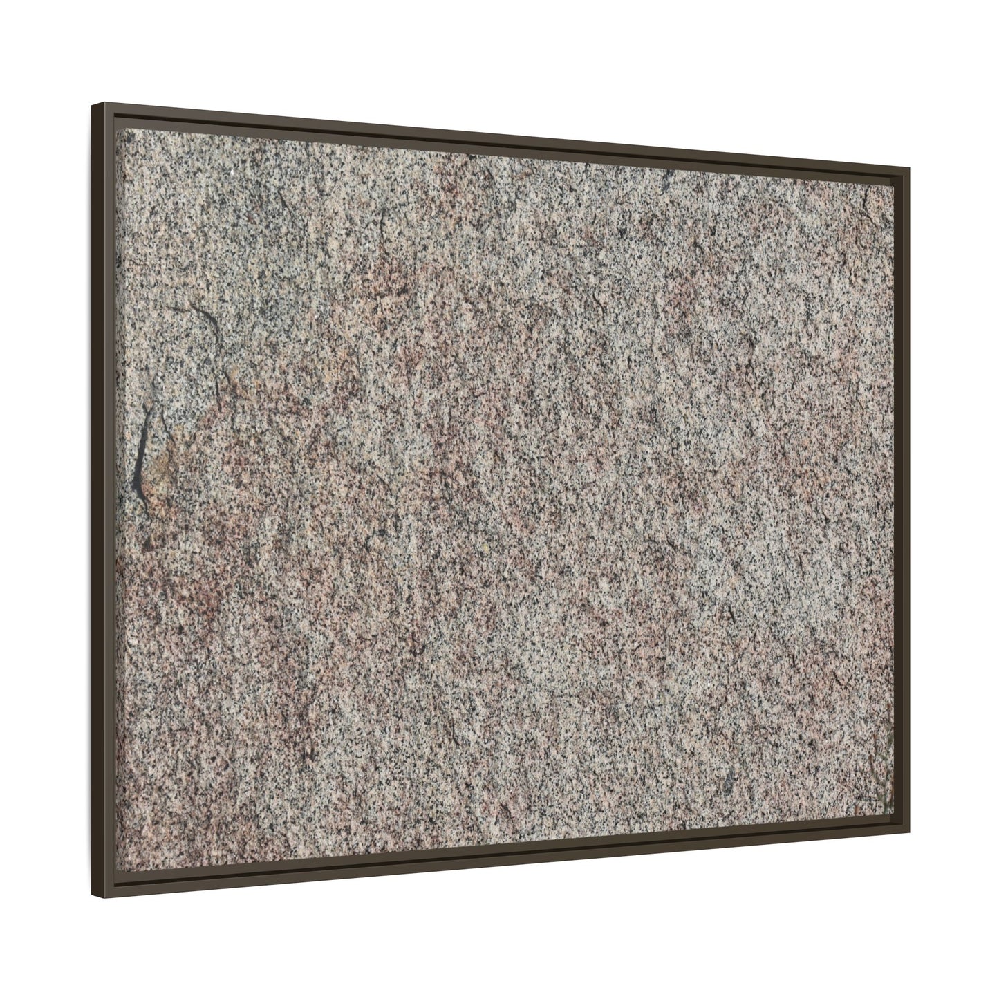 Granular Whispers - Unique Stretched Canvas Wall Art - Art By Earth