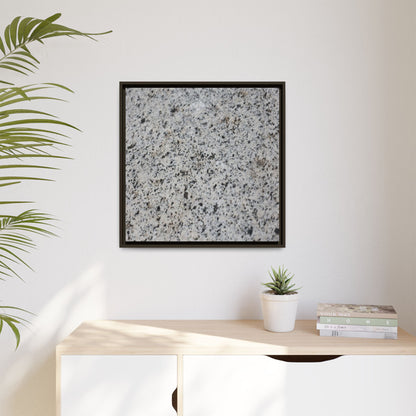 Monochrome Mosaic - Unique Stretched Canvas Wall Art - Art By Earth