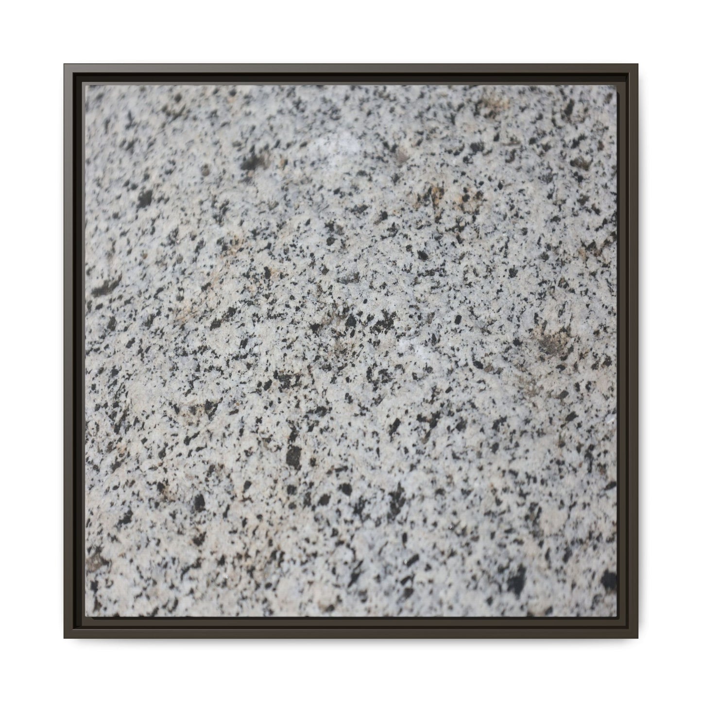 Monochrome Mosaic - Unique Stretched Canvas Wall Art - Art By Earth