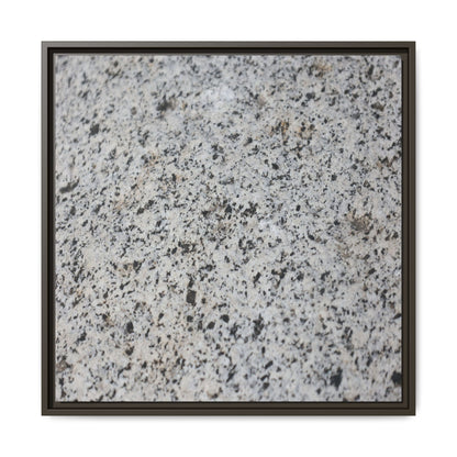 Monochrome Mosaic - Unique Stretched Canvas Wall Art - Art By Earth