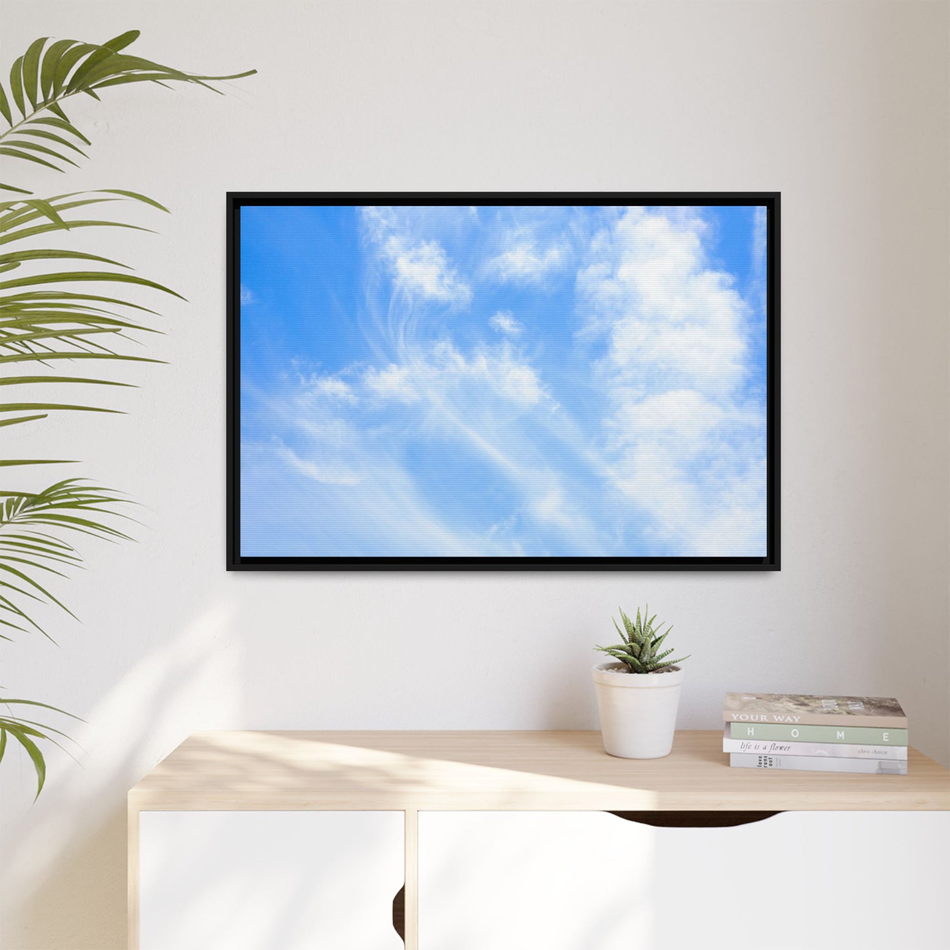 Azure Dreaming - Unique Stretched Canvas Wall Art - Art By Earth
