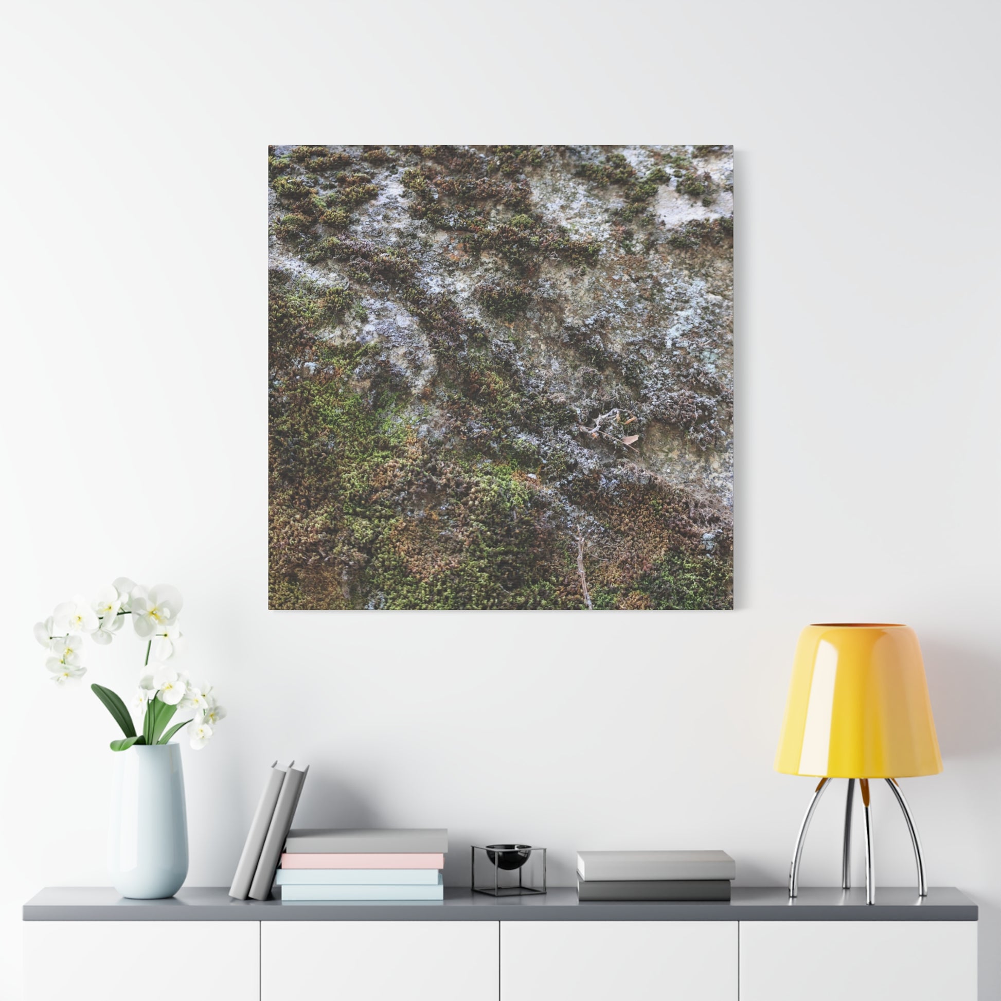 Moss Tapestry - Unique Frameless Canvas Wall Art - Art By Earth