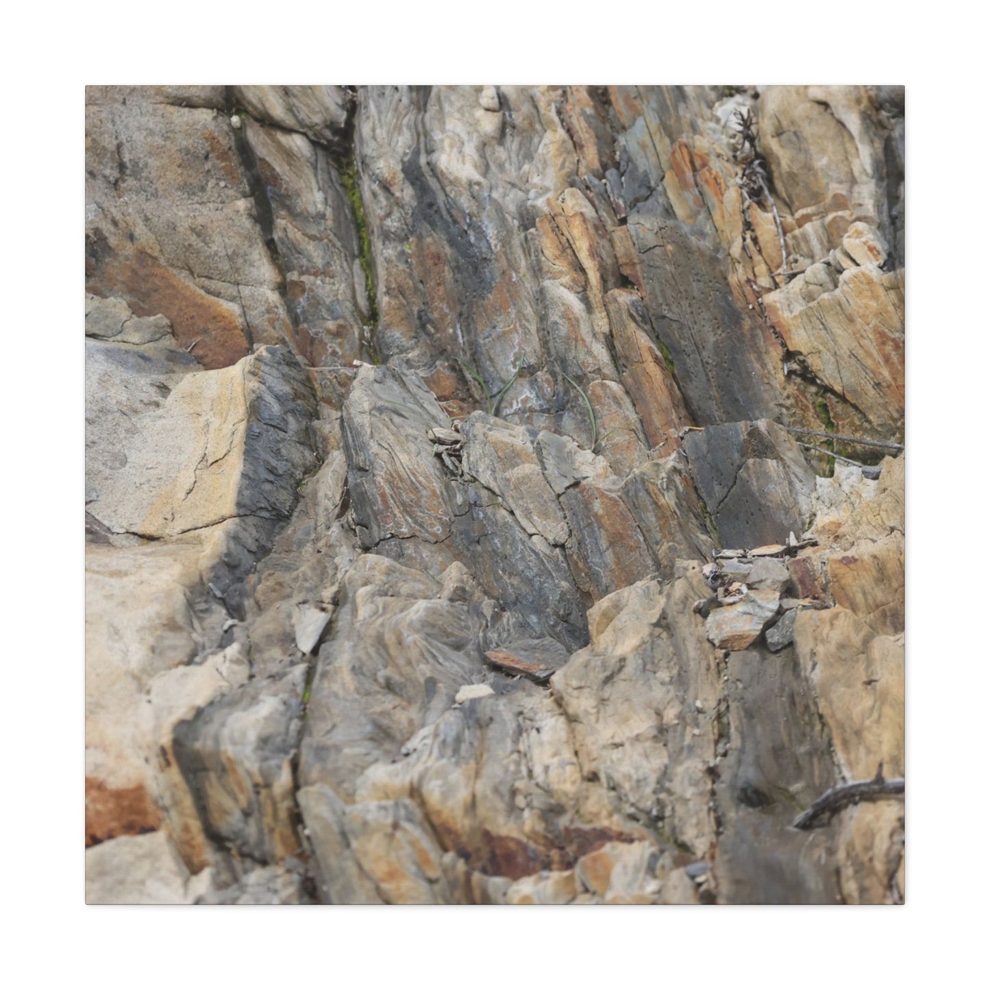 Fractured Memory - Unique Frameless Canvas Wall Art - Art By Earth