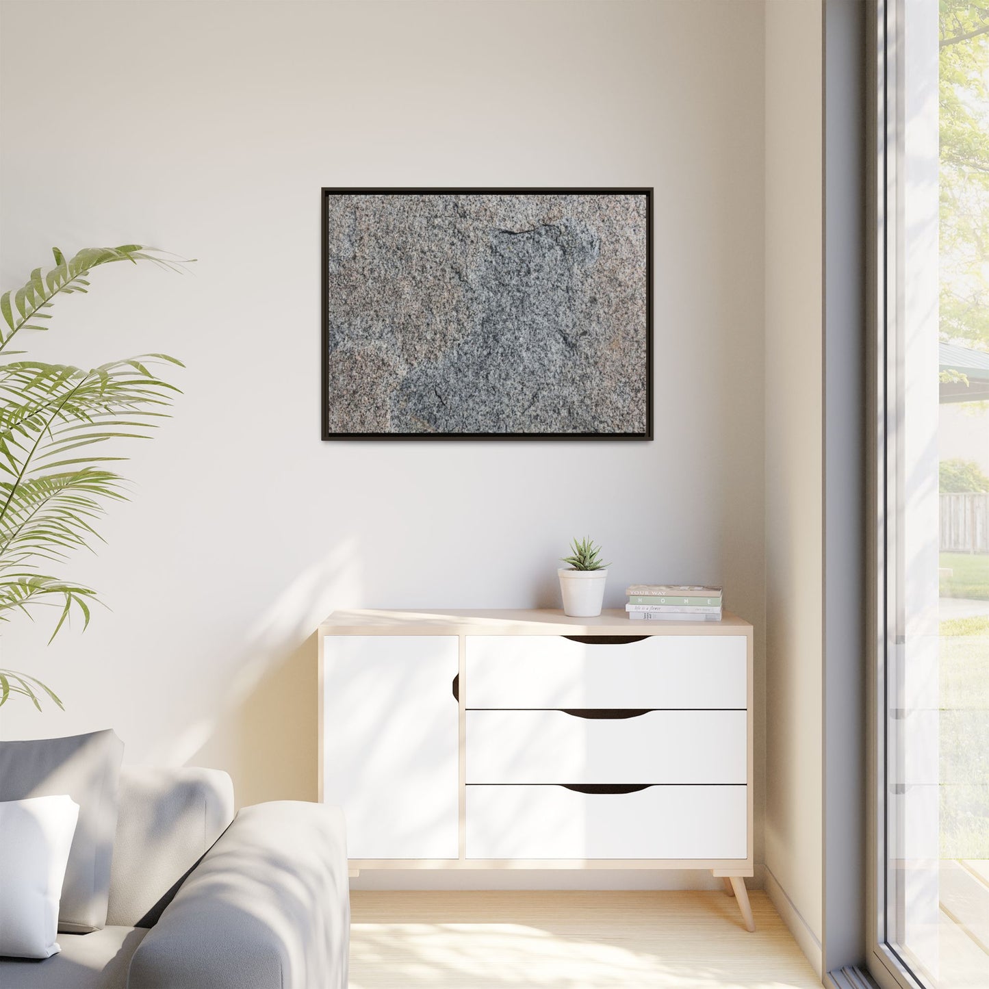 Stone Symphony - Unique Stretched Canvas Wall Art - Art By Earth