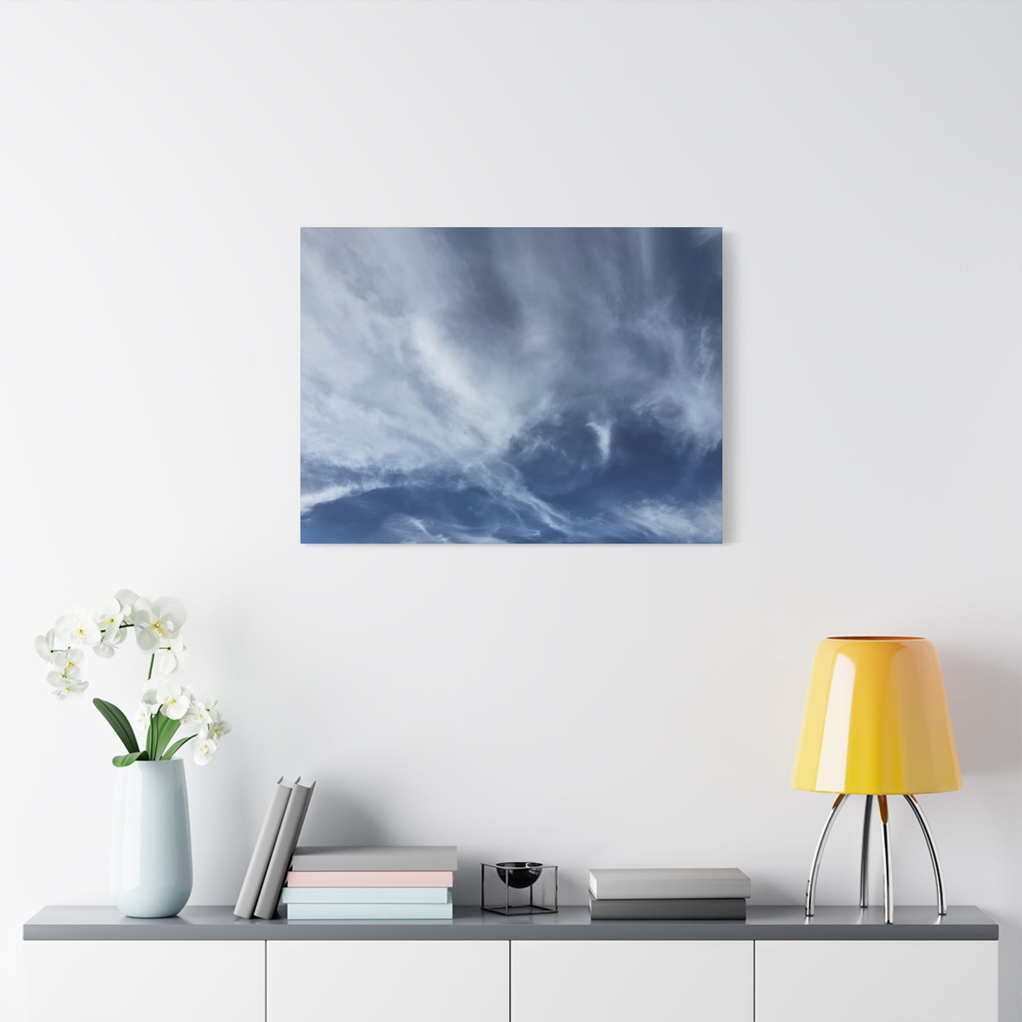 Whispers of the Celestial Realm - Unique Frameless Canvas Wall Art - Art By Earth