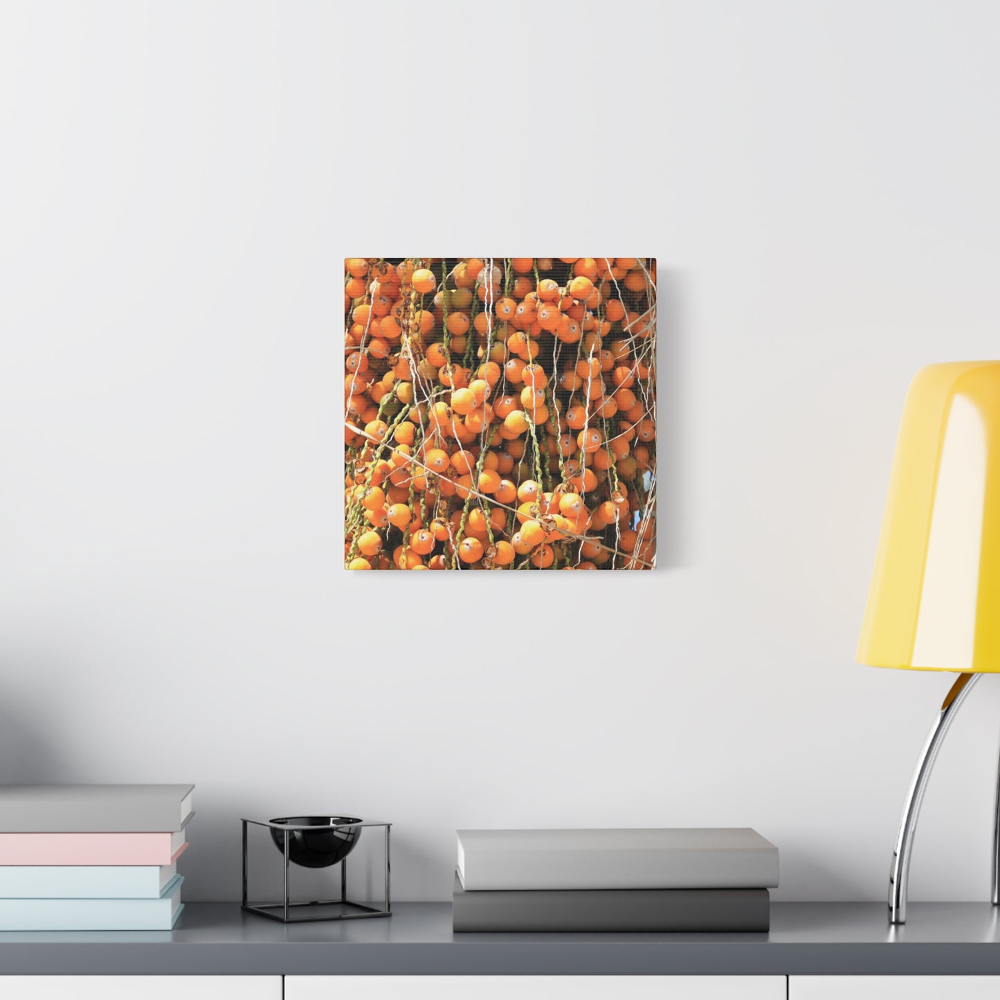 Orange Harvest - Unique Frameless Canvas Wall Art - Art By Earth