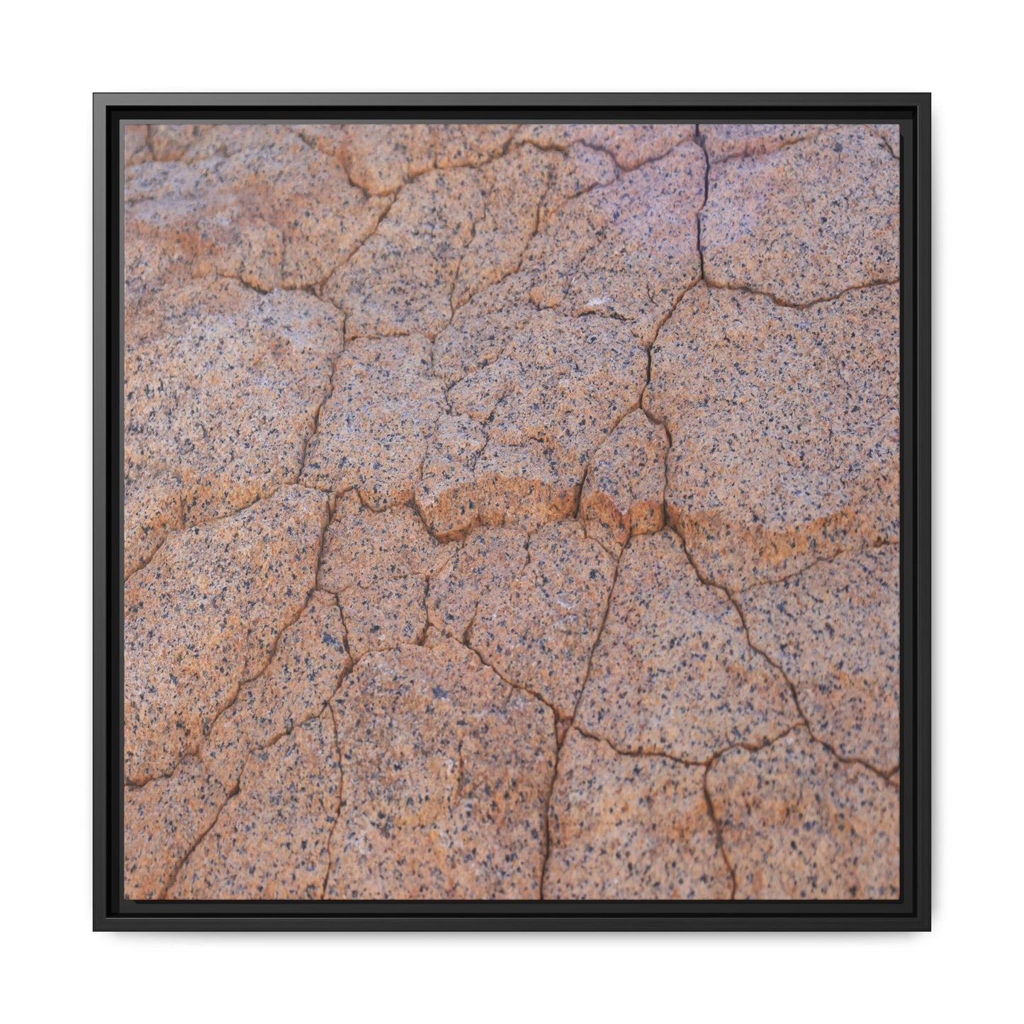 Fragmented Earth - Unique Stretched Canvas Wall Art - Art By Earth