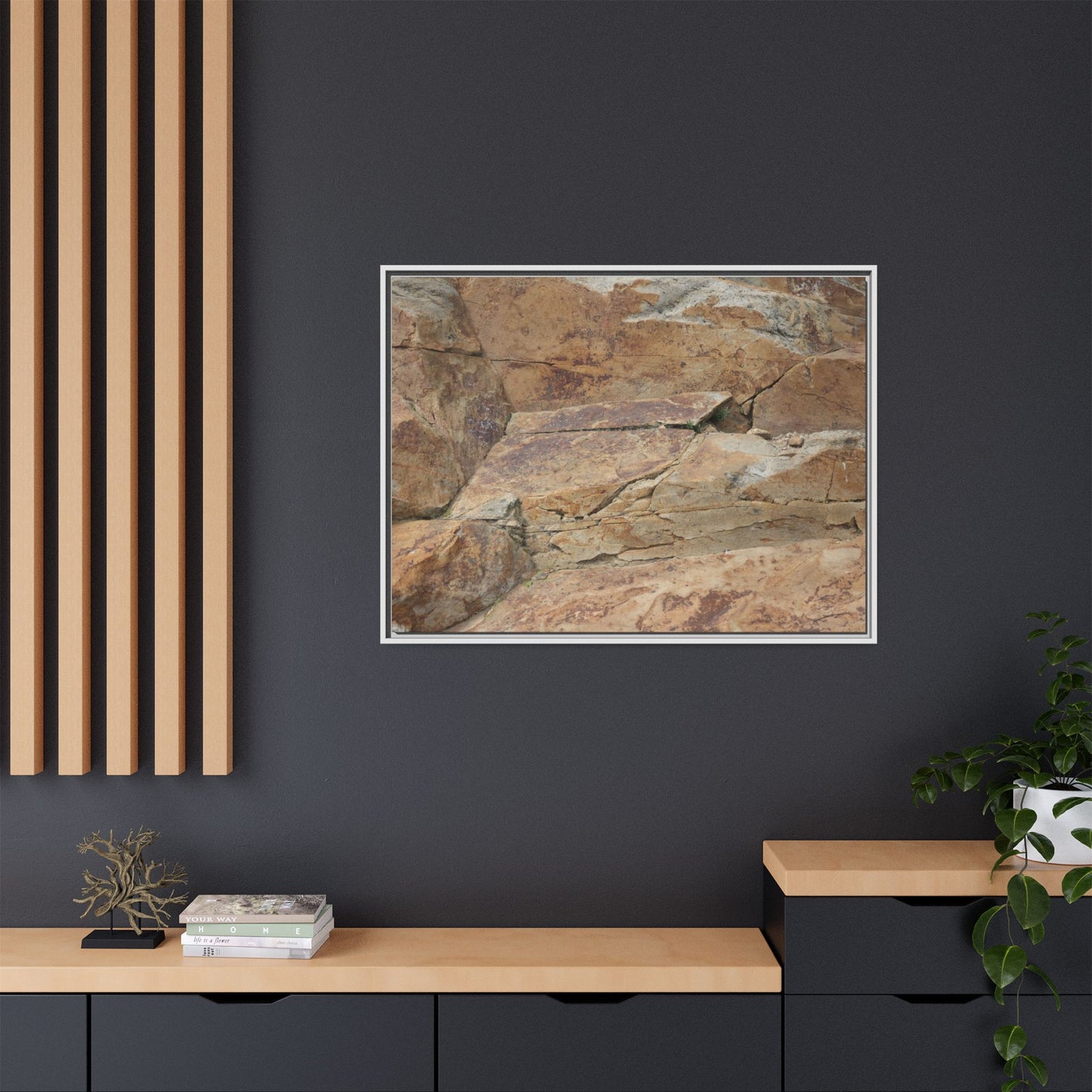 Ancient Foundations - Unique Stretched Canvas Wall Art - Art By Earth