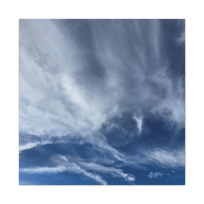 Whispers of the Celestial Realm - Unique Frameless Canvas Wall Art - Art By Earth