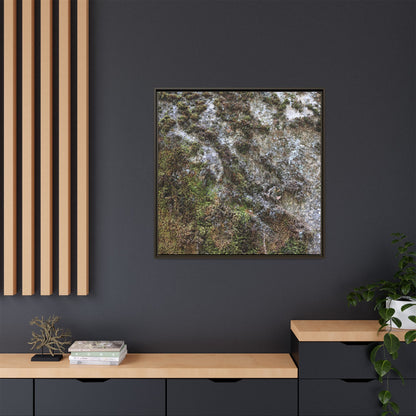 Mossy Whispers - Unique Stretched Canvas Wall Art - Art By Earth