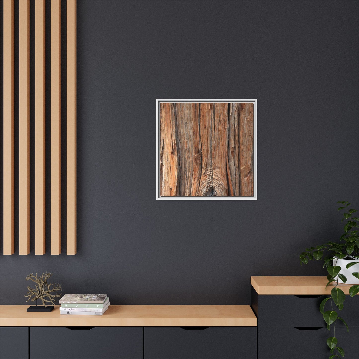 Echoes of Timber - Unique Stretched Canvas Wall Art - Art By Earth