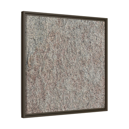 Granular Whispers - Unique Stretched Canvas Wall Art - Art By Earth