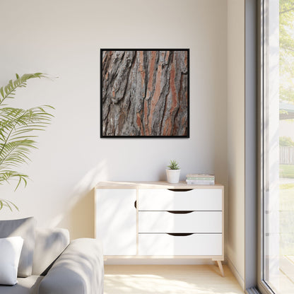 Woodland Layers - Unique Stretched Canvas Wall Art - Art By Earth