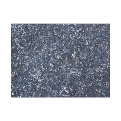 Frozen Whispers of Stone - Unique Frameless Canvas Wall Art - Art By Earth