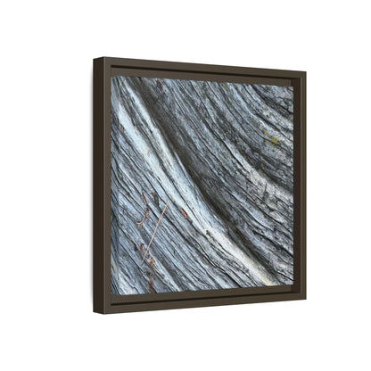 Time's Carved Path - Unique Stretched Canvas Wall Art - Art By Earth