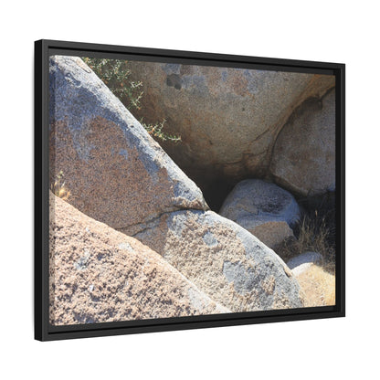 Boulder Shelter - Unique Stretched Canvas Wall Art