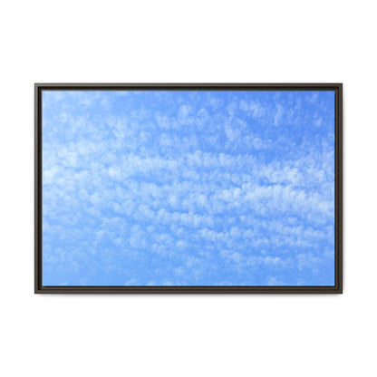 Wispy Blue Dreams - Unique Stretched Canvas Wall Art - Art By Earth