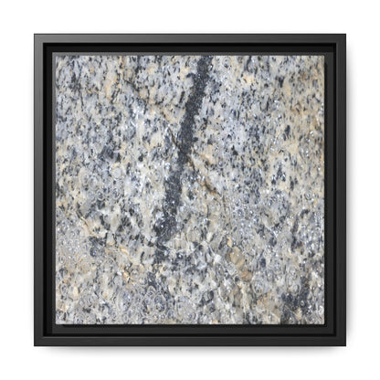Granite Bubbles - Unique Stretched Canvas Wall Art - Art By Earth