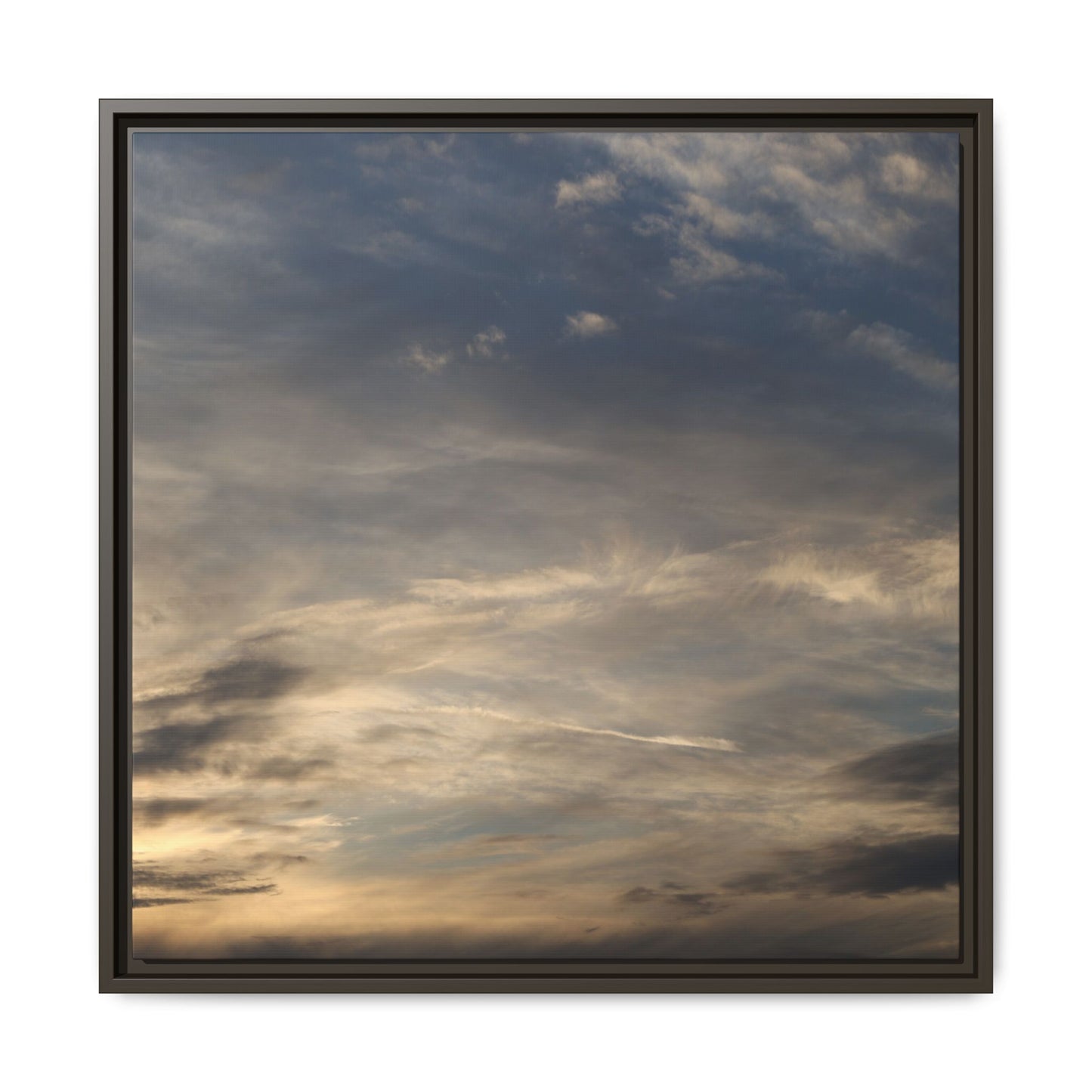 Clouded Thoughts - Unique Stretched Canvas Wall Art - Art By Earth