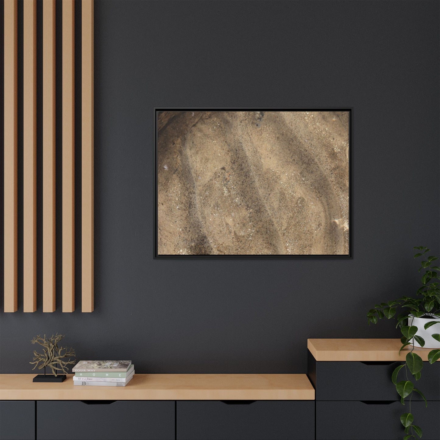 Tidal Pool Secrets - Unique Stretched Canvas Wall Art - Art By Earth