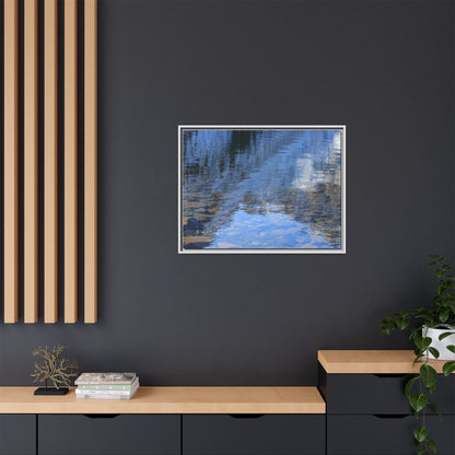 Reflected Stones - Unique Stretched Canvas Wall Art