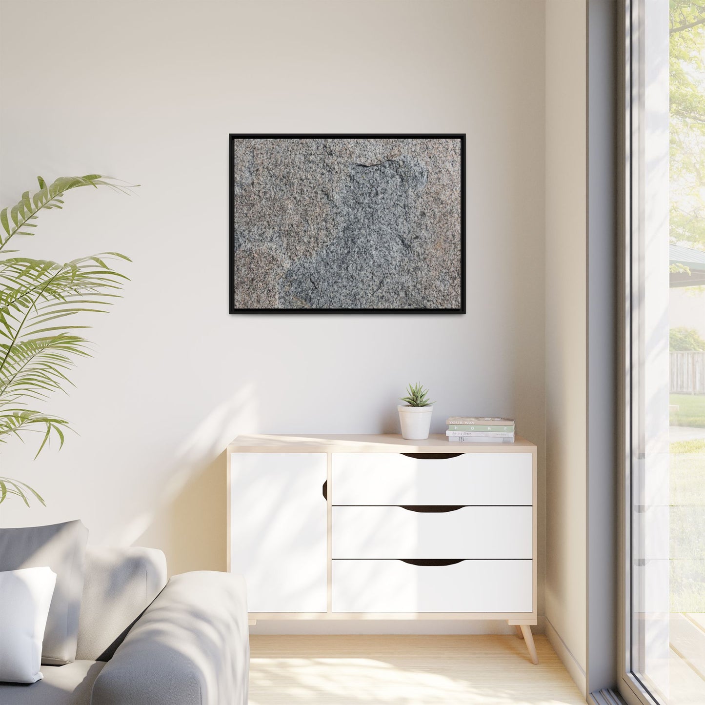 Stone Symphony - Unique Stretched Canvas Wall Art - Art By Earth