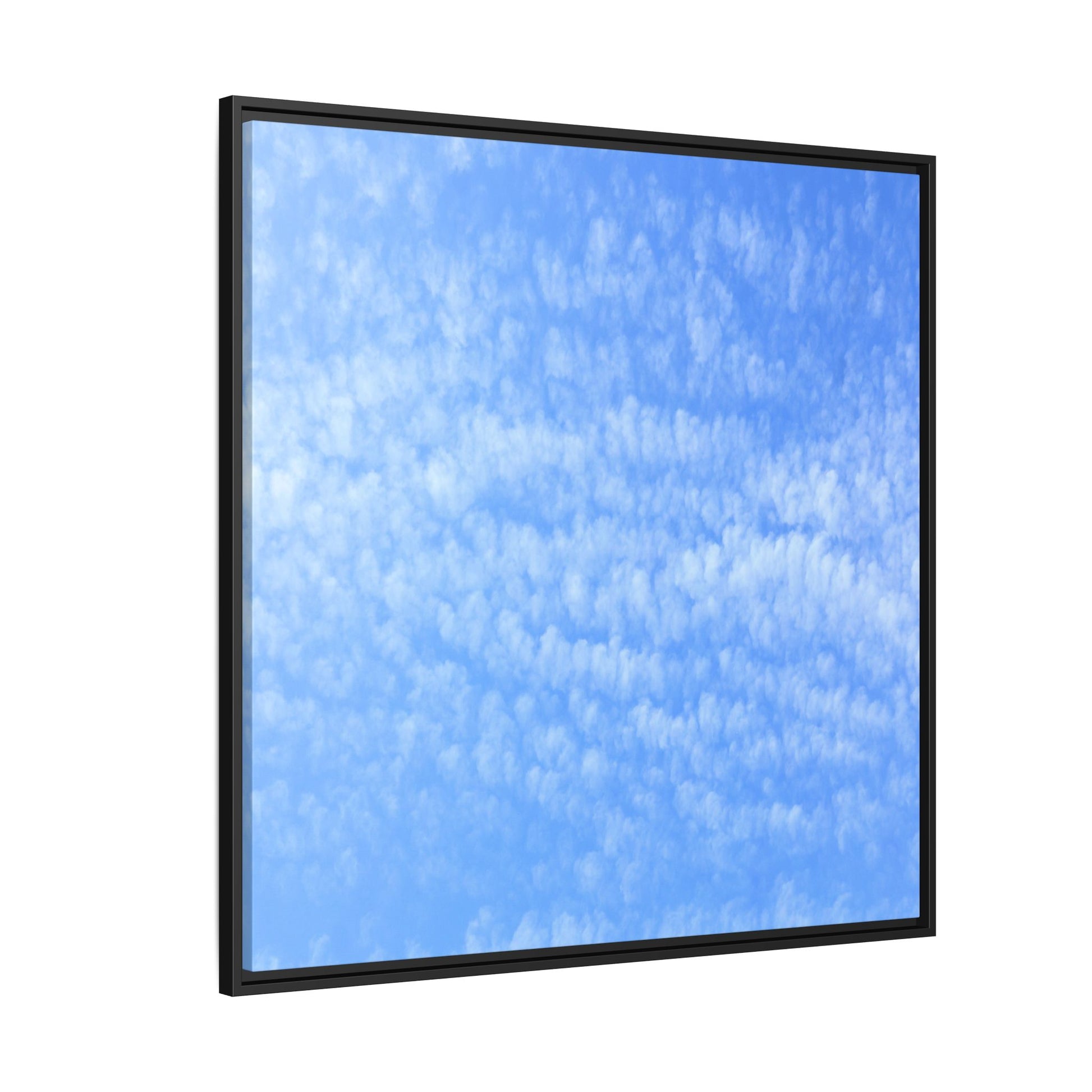 Wispy Blue Dreams - Unique Stretched Canvas Wall Art - Art By Earth