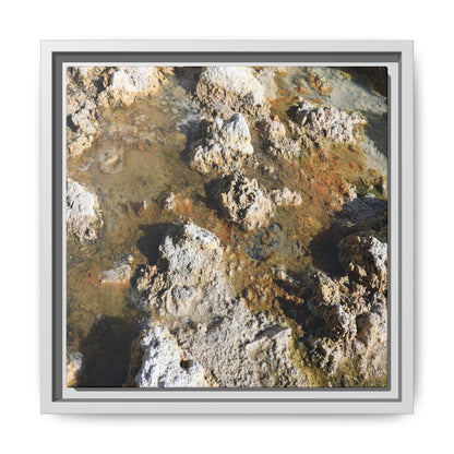 Stone Sea of Silence - Unique Stretched Canvas Wall Art