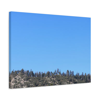 Mountain's Quiet Breath - Unique Frameless Canvas Wall Art