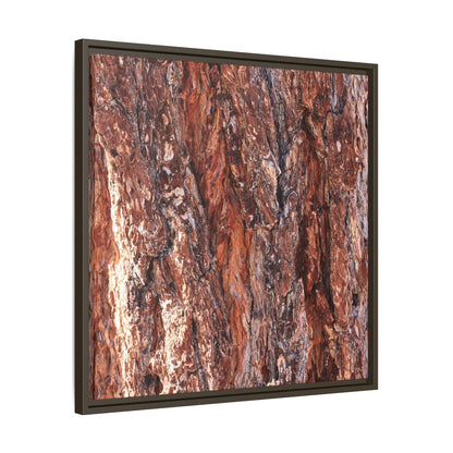 Wooden Mosaic - Unique Stretched Canvas Wall Art