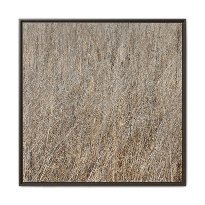 Dry Straw Symphony - Unique Stretched Canvas Wall Art - Art By Earth