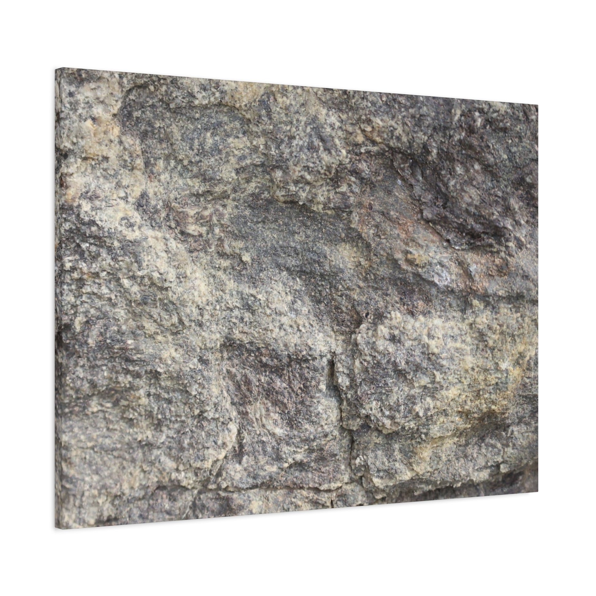 Granite Memory - Unique Frameless Canvas Wall Art - Art By Earth