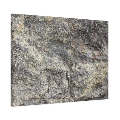 Granite Memory - Unique Frameless Canvas Wall Art - Art By Earth