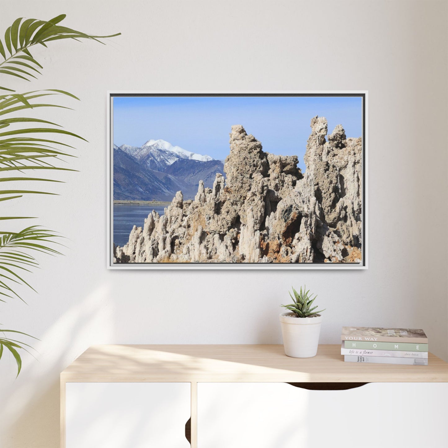 Mono Lake Tufa - Unique Stretched Canvas Wall Art