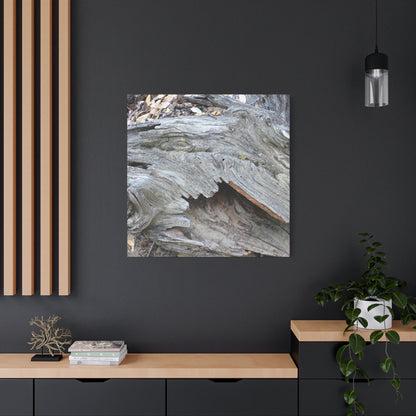 Whispers of Ancient Wood - Unique Frameless Canvas Wall Art - Art By Earth