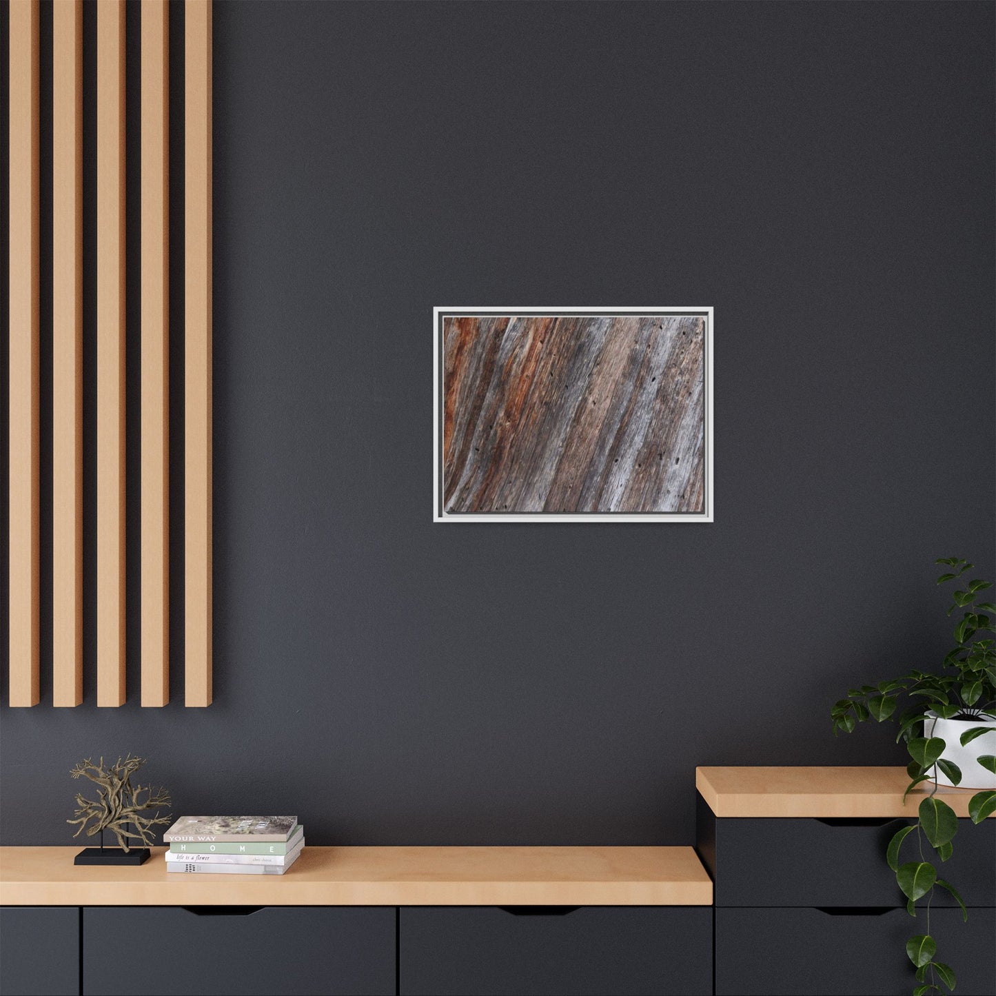 Rustic Floor - Unique Stretched Canvas Wall Art - Art By Earth
