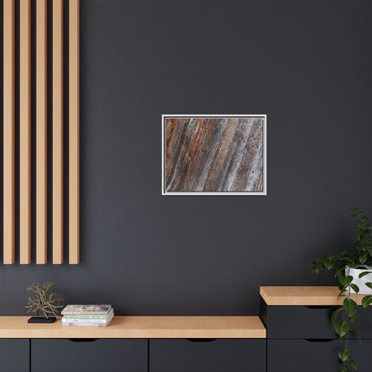 Rustic Floor - Unique Stretched Canvas Wall Art - Art By Earth